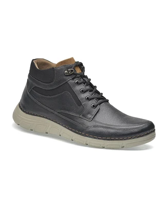 Pazstor Men's Premium Comfort Leather Low Ankle Boots Rock