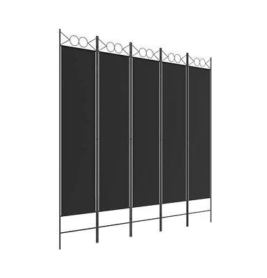 vidaXL -Panel Room Divider 78.7"x78.7" Fabric