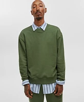 Mode of One Men's Relaxed-Fit Fleece Sweatshirt, Created for Macy's