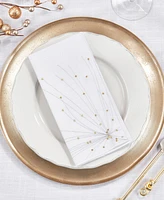 Saro Lifestyle Cascading Firework Design Napkin Set of 4, 20"x20"