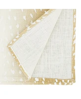 Saro Lifestyle Earthy Antelope Print Table Runner