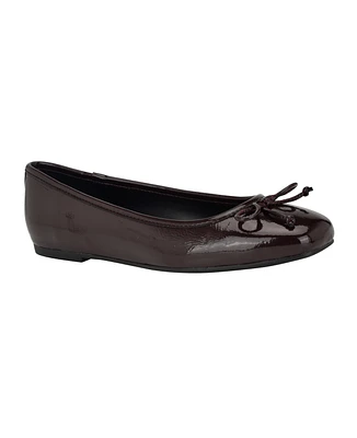 Calvin Klein Women's Bronte Slip-On Square Toe Dress Flats