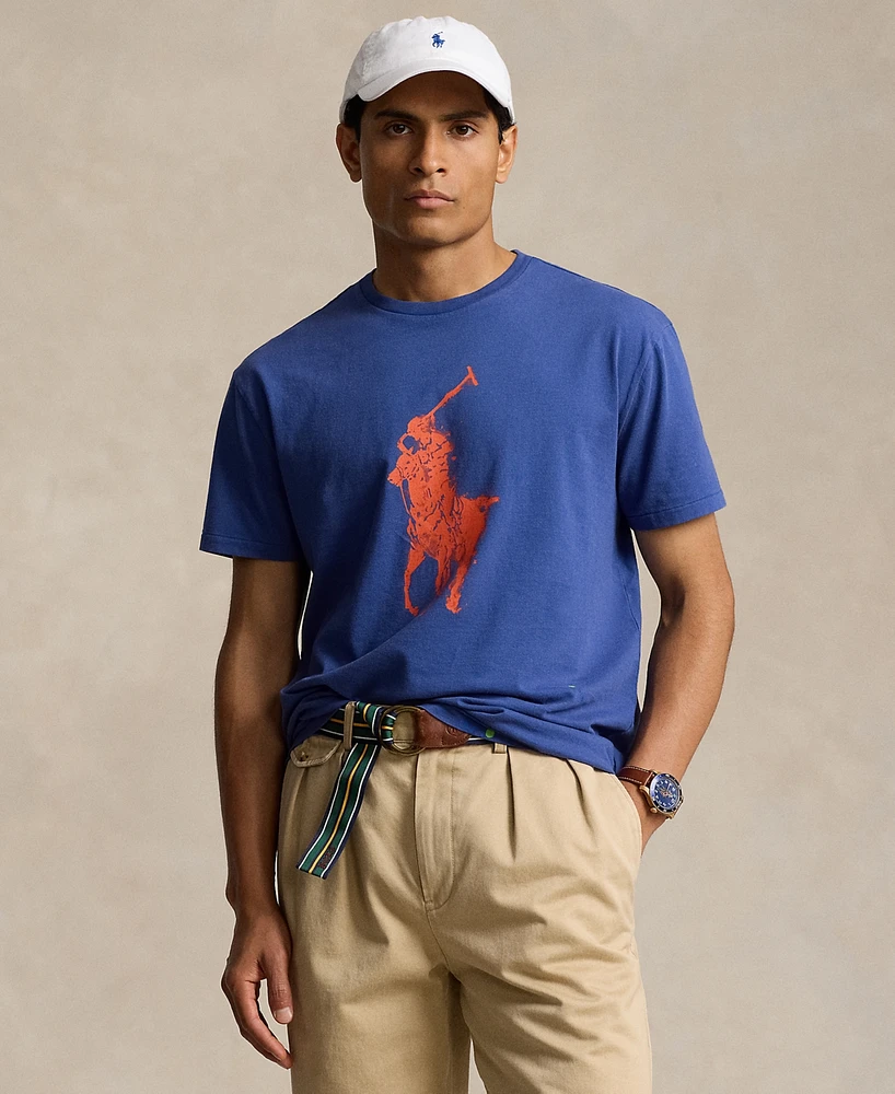 Polo Ralph Lauren Men's Classic-Fit Big Pony Jersey T-Shirt