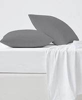 Purity Home 400 Thread Count Cotton Percale Pillowcase Pair, King