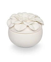 Illume Citrus Crush Ceramic Flower Candle