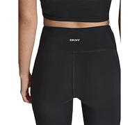 Dkny Women's High-Waisted 7/8 Cargo Leggings