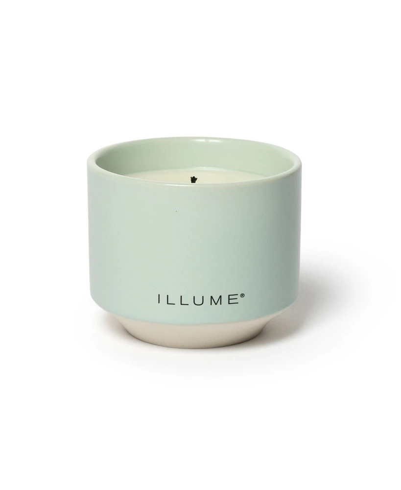 Illume Fresh Sea Salt Matte Ceramic Candle