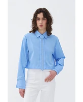 Nocturne Women's Shirt with Tie Detail