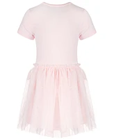 Epic Threads Toddler Girls Heart Flower Tulle Dress, Created for Macy's