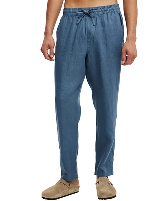 Cotton On Men's Linen Drawstring Pants