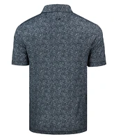 Cutter & Buck Pike Constellation Print Stretch Mens Polo Shirt