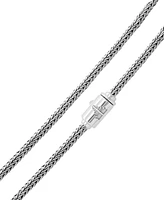 Devata Foxtail Round 2.5mm Chain Necklace in Sterling Silver