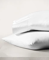 Color Sense 300 Thread Count 100% Cotton Sateen Pillowcase Set, King