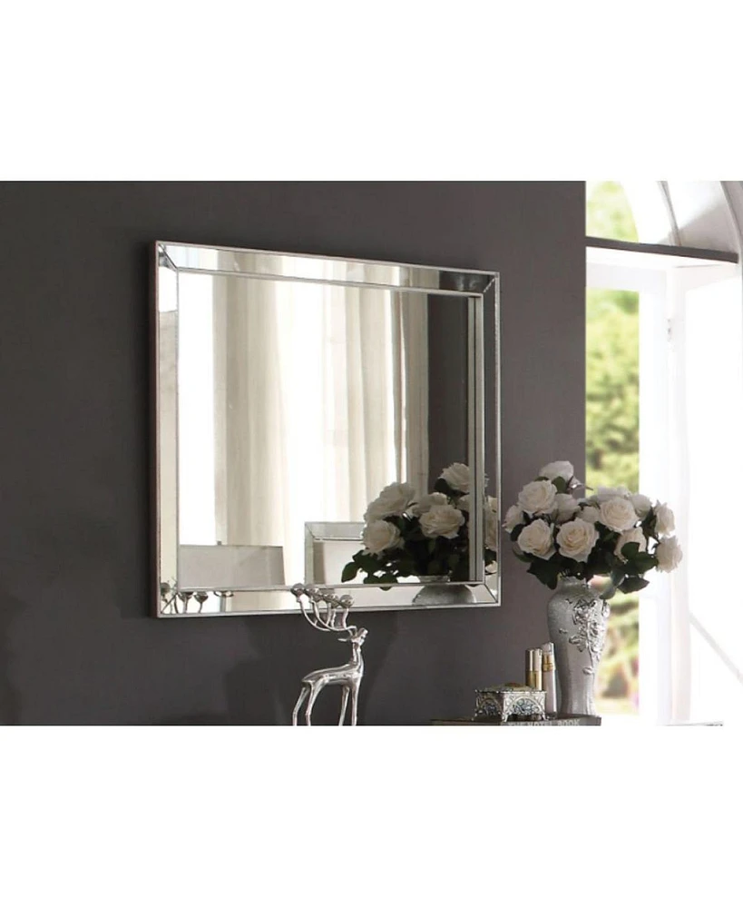 Streamdale Furniture Voeville Ii Mirror In Platinum