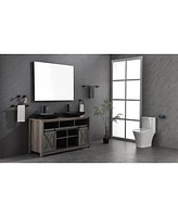 Streamdale Furniture 48X 36 Inch Led Mirror Bathroom Vanity Mirror With Backlight, Wall Mount Anti-Fog Memory Large