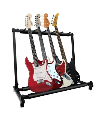 5 Core Guitar Rack Stand • Multi Guitars Holder Storage Stands for Acoustic Electric and Bass Soporte Para Guitarra