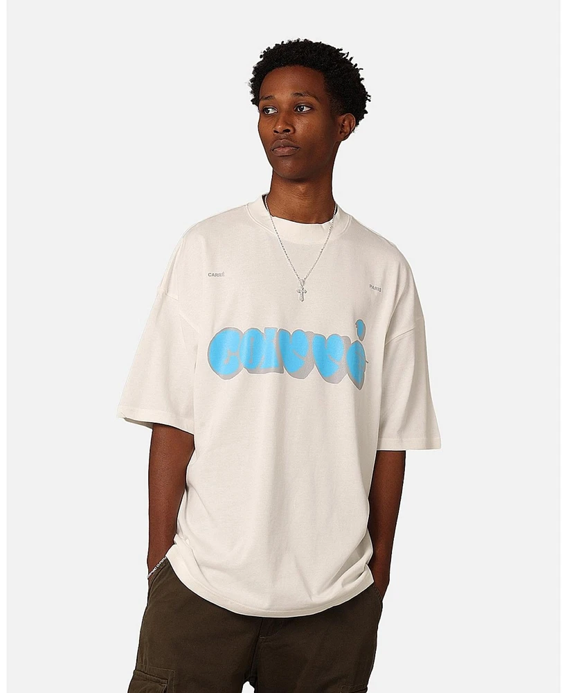 Carre Men's Experienced Mock Oversized T-Shirt