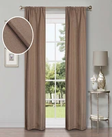 Superior Linen-Inspired Classic Room Darkening Modern Fade Resistant 2-Piece Curtain Set with Rod Pocket