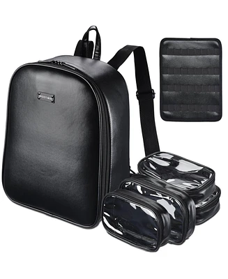 Byootique 14" Makeup Backpack Cosmetic Storage Shoulder Bag Traveling Organizer