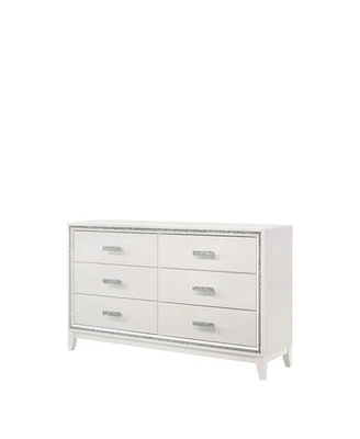 Simplie Fun Haiden Dresser, White Finish