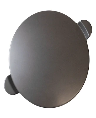 Old Stone inch Glazed Round Pizza Stone With Handles Heat resistant up to 1,100°F. Ideal for use in residential ovens, pizza ovens