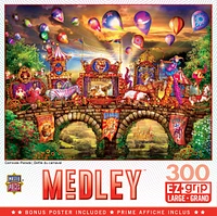 Masterpieces Medley - Carnivale Parade 300 Piece Ez Grip Jigsaw Puzzle