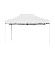 vidaXL Professional Folding Party Tent Aluminum 14.8'x9.8' White