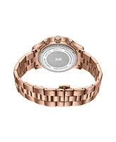 Jbw Women's Alessandra Diamond (1/5 ct.t.w.) 18K Rose Gold Plated Stainless Steel Watch