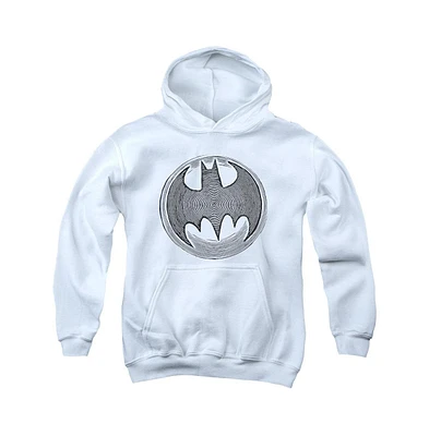 Batman Boys Youth Knight Knockout Pull Over Hoodie / Hooded Sweatshirt