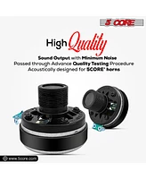 5 Core Compression Driver 1" Exit Screw-On Horn 200W Pmpo Tweeter Driver Unit High Frequency 8 Ohms 1" Voice Coil - 5C-D26