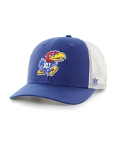 '47 Brand Men's Royal Kansas Jayhawks Trucker Adjustable Hat