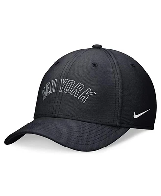 Nike Men's Navy New York Yankees Primetime Performance SwooshFlex Hat