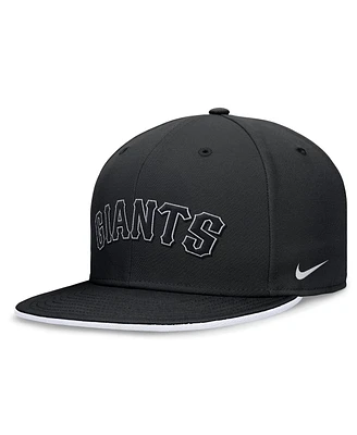 Nike Men's Black San Francisco Giants Primetime True Performance Fitted Hat