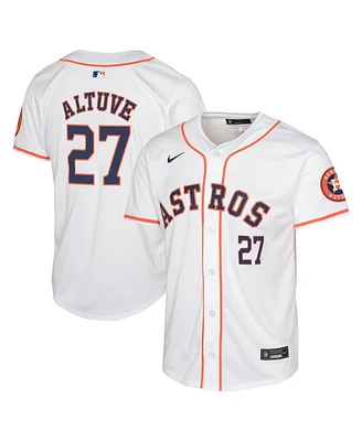 Nike Youth Jose Altuve White Houston Astros Home Limited Player Jersey