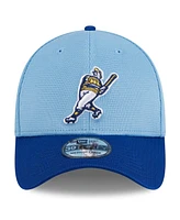 New Era Men's Light Blue Milwaukee Brewers 2024 Batting Practice 39THIRTY Flex Hat