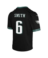 Nike Big Boys and Girls DeVonta Smith Black Philadelphia Eagles Game Jersey