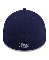 New Era Men's Navy Tampa Bay Rays 2024 Batting Practice 39THIRTY Flex Hat