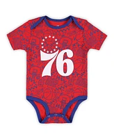 Outerstuff Infant Royal/Red/Gray Philadelphia 76ers Slam Dunk 3