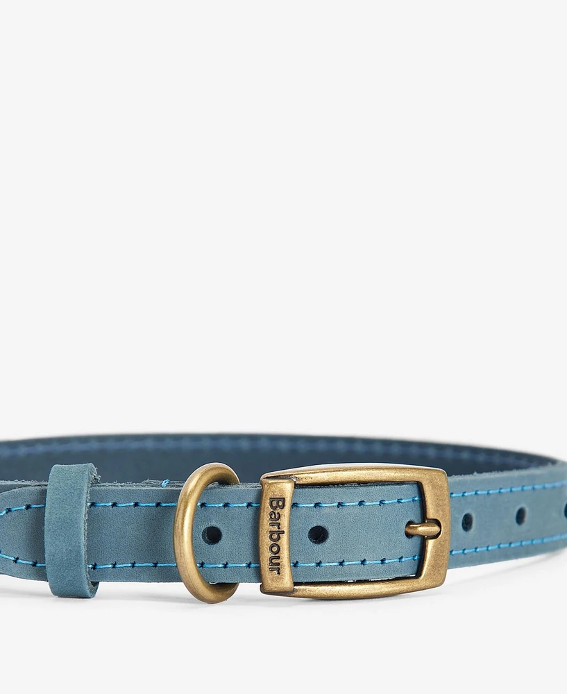 Barbour Leather Dog Collar