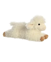 Aurora Medium Luna Lamb Flopsie Adorable Plush Toy White 12"