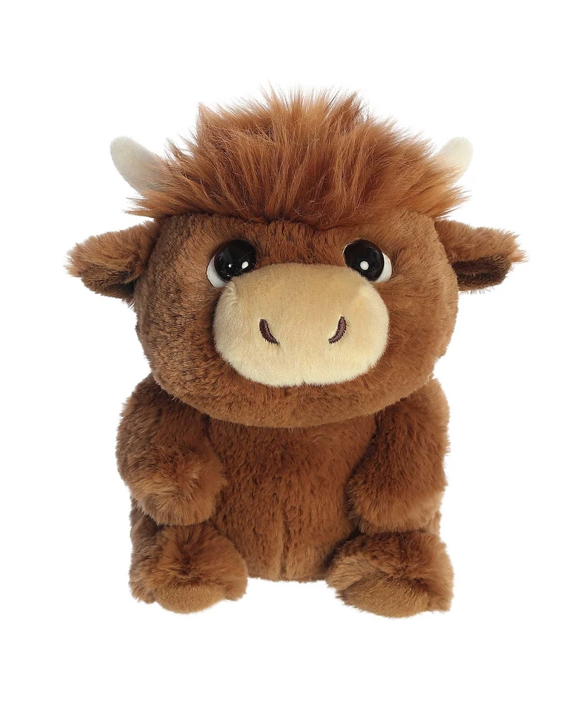 Aurora Small Harmony Boop Adorable Plush Toy Brown 7"