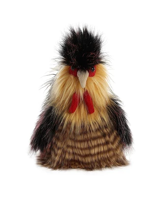 Aurora Medium Jacques Rooster-Cockerel Luxe Boutique Exquisite Plush Toy Multicolor 11"