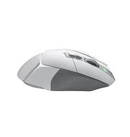 Logitech G502 X Lightspeed Wireless Gaming Mouse (White) with 4-Port Usb 3.0 Hub