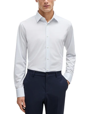 Boss by Hugo Men's Regular-Fit Performance Dress Shirt