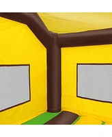 Cloud 9 17'x13' Commercial Inflatable Jungle Bounce House w/ Blower by