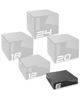 Philosophy Gym 6" Soft Foam Plyometric Box - Jumping Plyo Box for Training and Conditioning