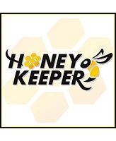 Honey Keeper 9" Black Plastic Beeswax Coated Bee Frame and Foundation Body, 10 Pack