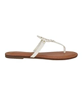 Tommy Hilfiger Women's Litzy Flat Slip On Logo Sandals