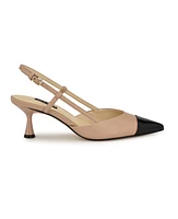 Nine West Women's Rizzy Pointy Toe Slingback Dress Pumps