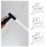 Streamdale Furniture Bidet Sprayer For Toilet, Handheld Cloth Diaper Sprayer